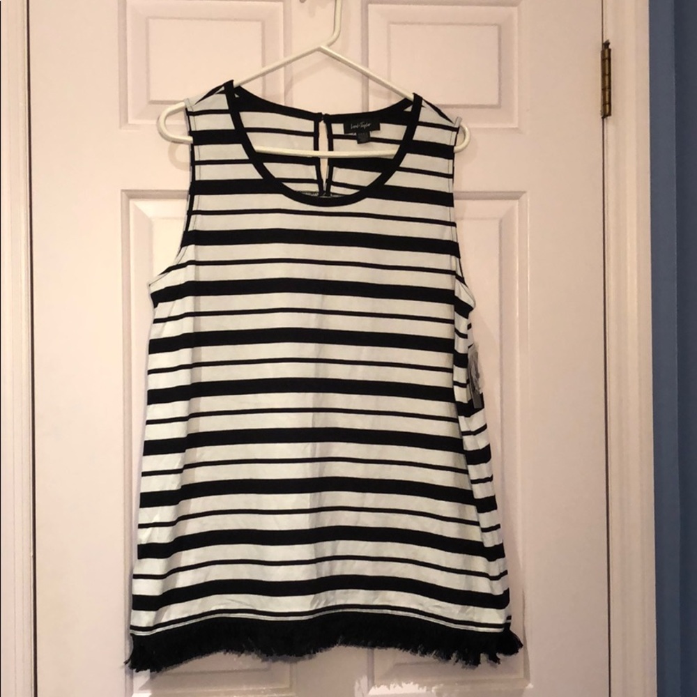 Lord and Taylor Sleeveless Top